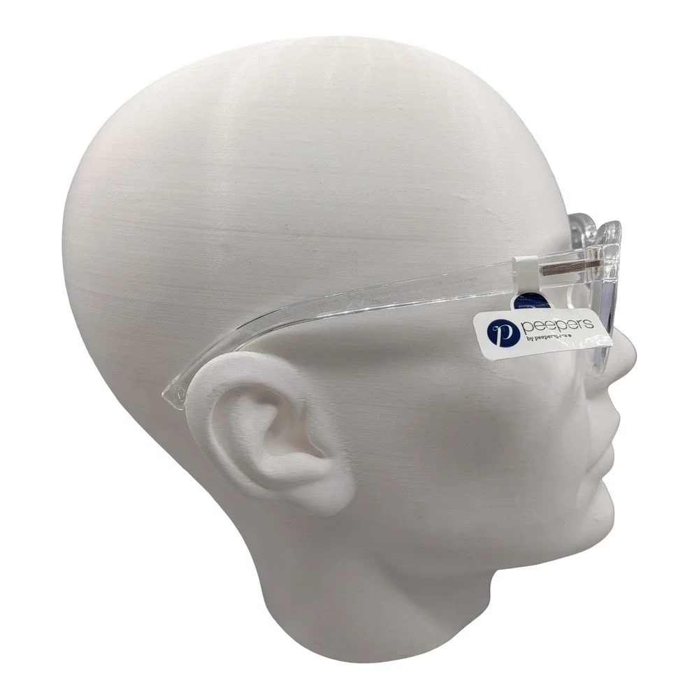 Peepers To the Max Reading Glasses Blue Light Clear‎ +1.00 04IBBA Mens Womens